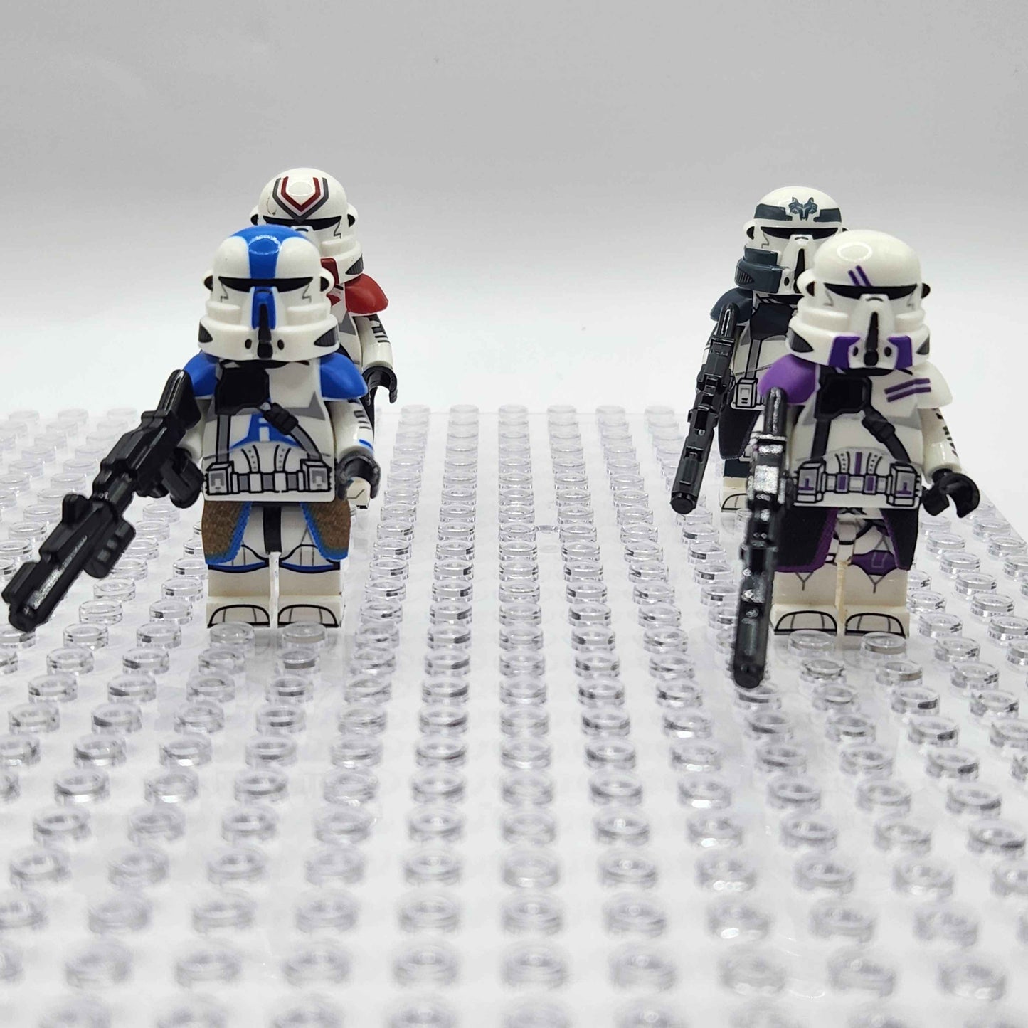 Airborne Clone Trooper Squad Variety with Blasters 8pcs