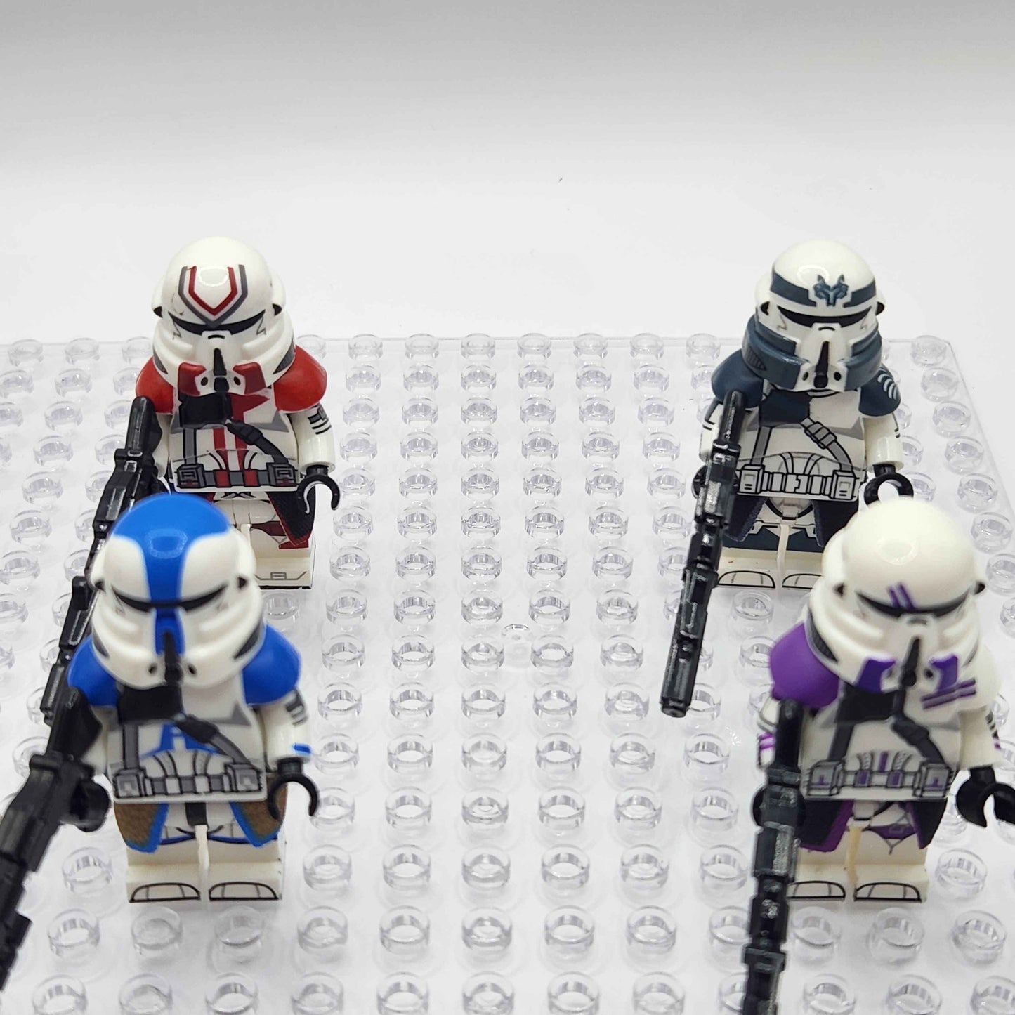 Airborne Clone Trooper Squad Variety with Blasters 8pcs