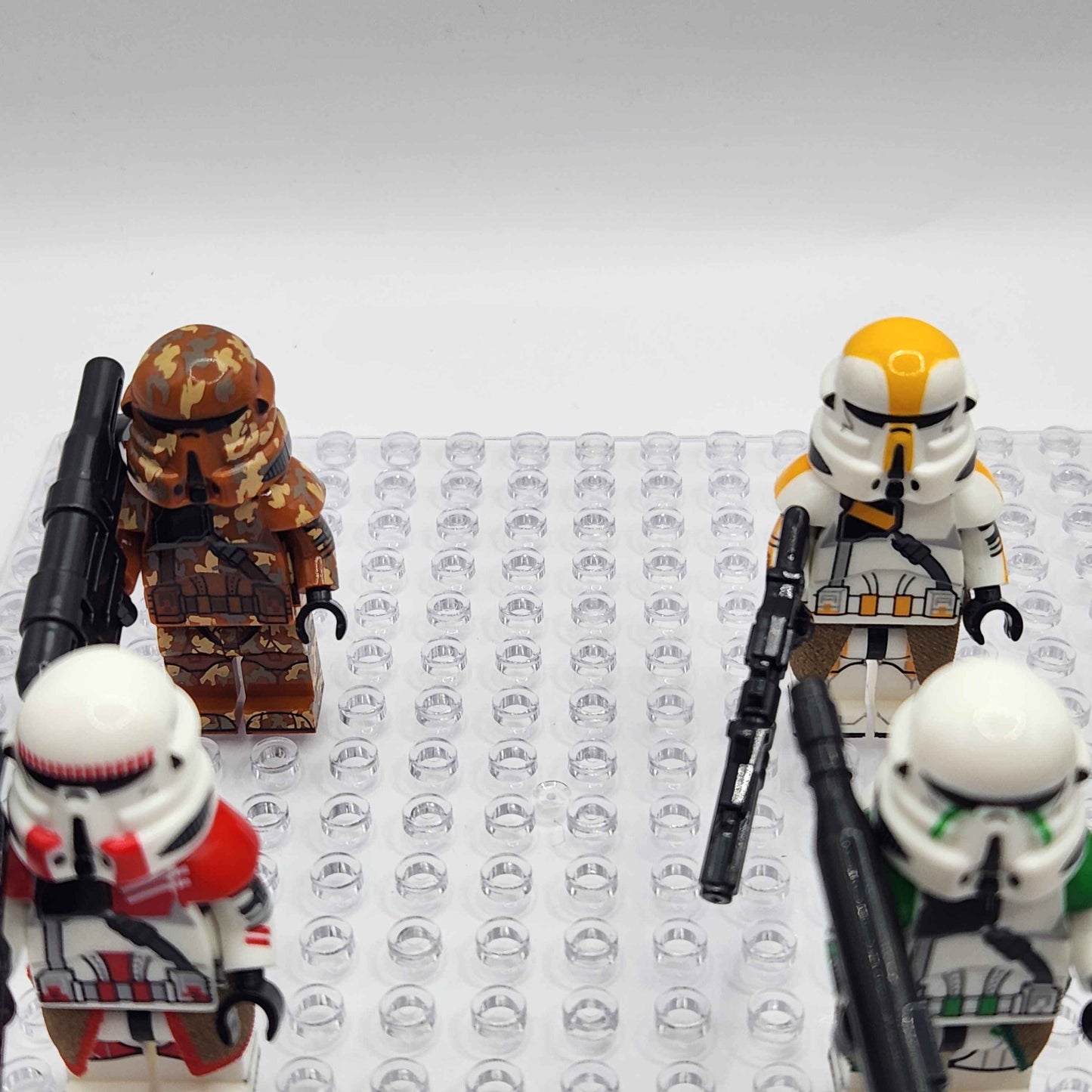 Airborne Clone Trooper Squad Variety with Blasters 8pcs