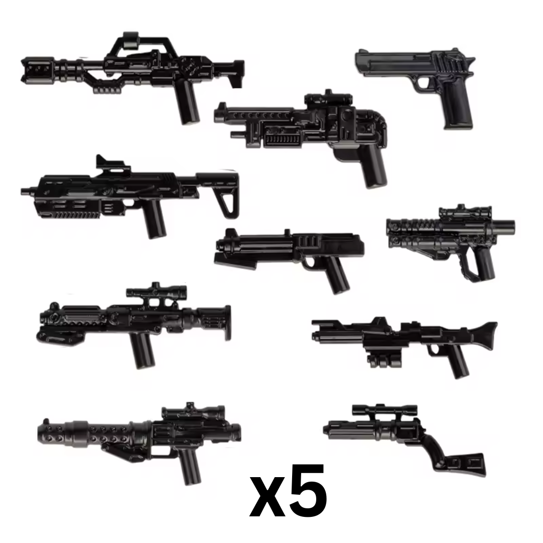 [Pre Order] Set of 50 Clone Trooper Commanders with Blasters