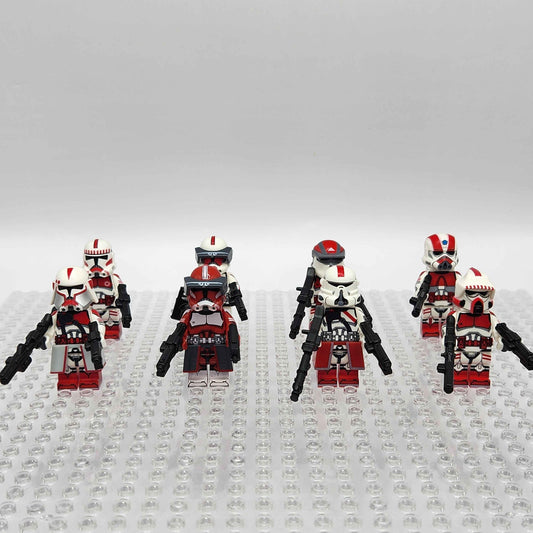 NEW RELEASE! Coruscant Guard 8pcs Squad with Blasters