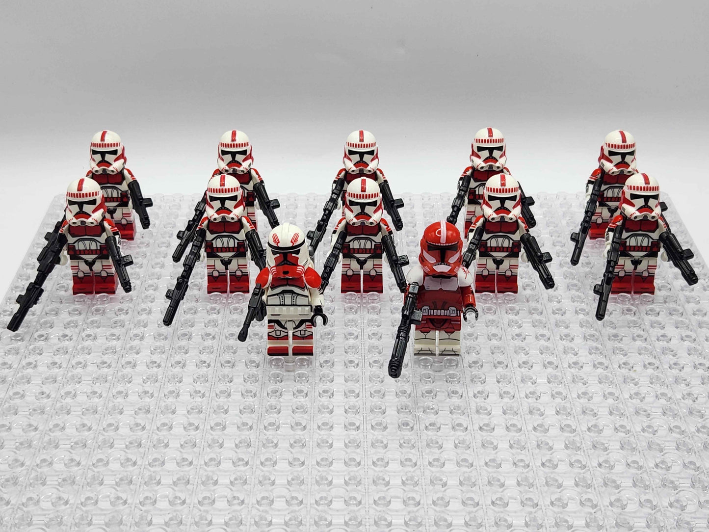 Coruscant Guard Clone Trooper with Commander Fox & Thorne - 12pcs