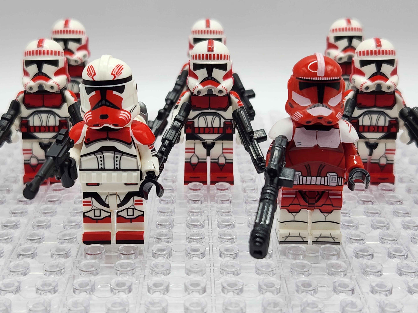 Coruscant Guard Clone Trooper with Commander Fox & Thorne - 12pcs