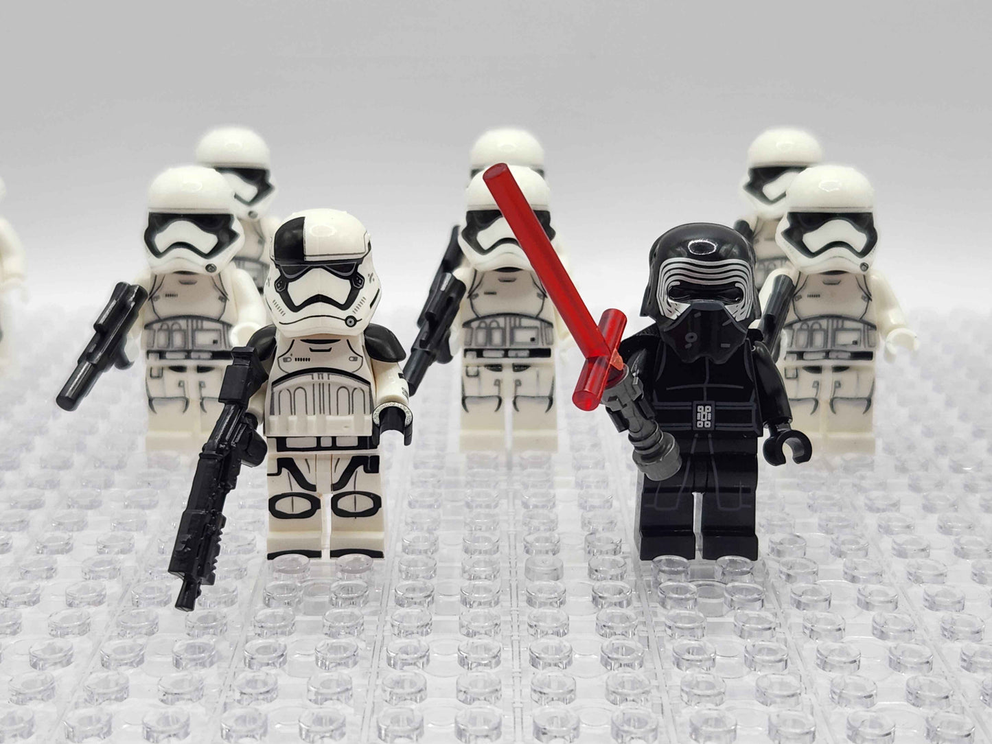 First Order Stormtrooper Set of 12 with Kylo Ren and Executioner