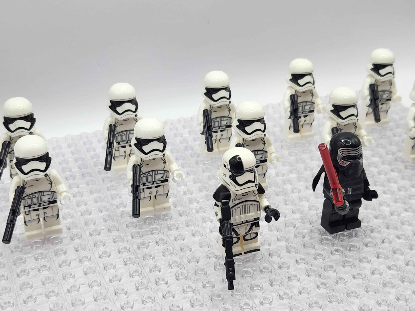 First Order Stormtrooper Set of 12 with Kylo Ren and Executioner